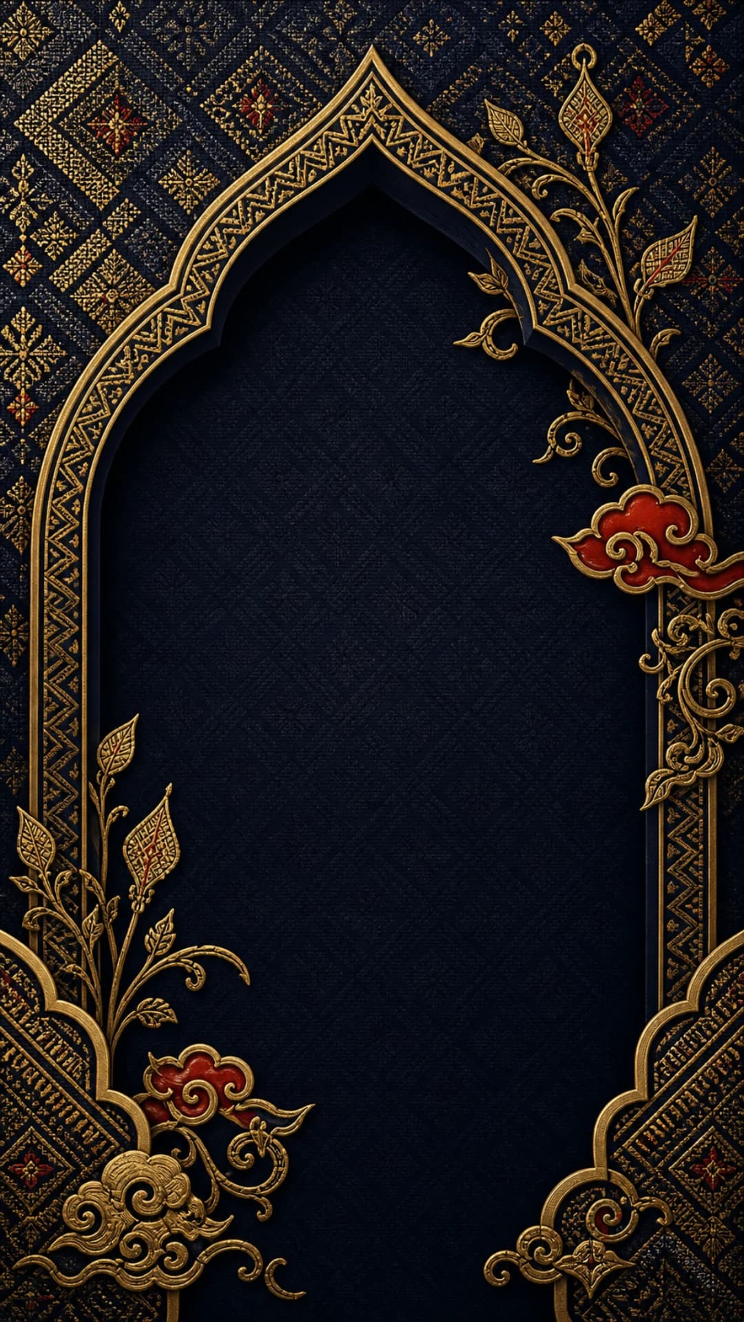 Pratonton templat Songket Biru
